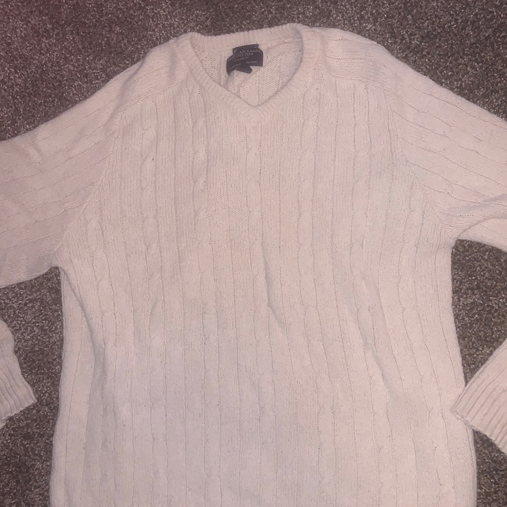 American Eagle Tanish Sweater size L